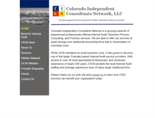 Tablet Screenshot of cicn.biz